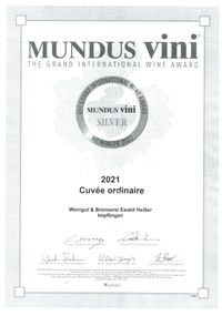 Auszeichnung Mundus Vini